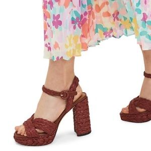KATE SPADE Platform Sandal Heels size 8.5